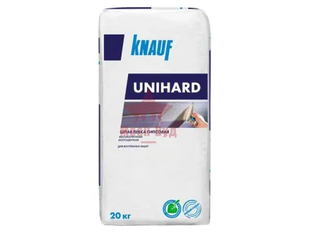 Шпаклевка гипсовая Knauf Унихард высокопрочная (Кнауф)