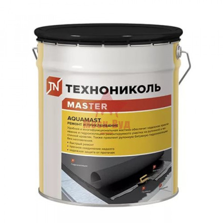 Мастика для ремонта Аквамаст &quot;Технониколь&quot; (18кг)