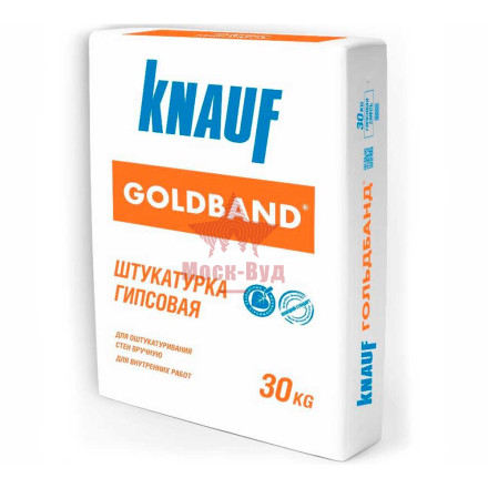 Штукатурка гипсовая Goldband (Гольдбанд) Knauf (Кнауф)