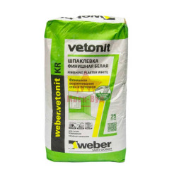 Шпатлевка Vetonit KR (Ветонит КР) Weber (Вебер)