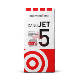 Выравнивающая полимерная шпатлевка DANO JET 5 (25 кг)
