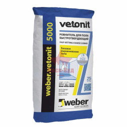 Ровнитель пола Vetonit 5000 (Ветонит 5000) Weber (Вебер)