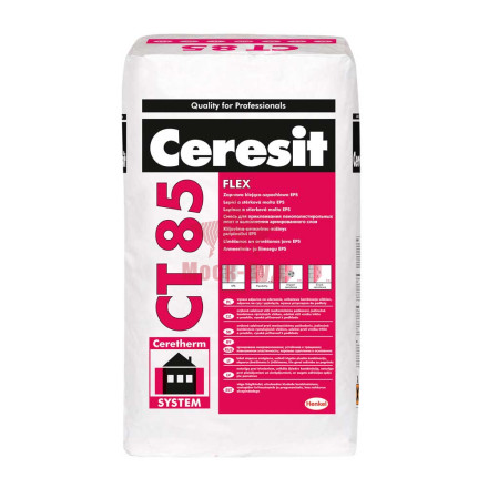 Клей для утеплителя CT 85 (СТ 85) Ceresit (Церезит)