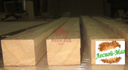 Брусок лиственница 50х50x3