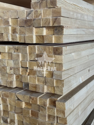 Брусок лиственница 50х50x3