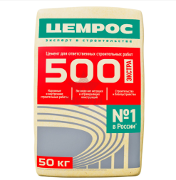 Цемент М500 (M500) Евроцемент (Цемрос)