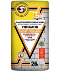 УНИБЛОК клей плиточный 25 кг (48шт/под)