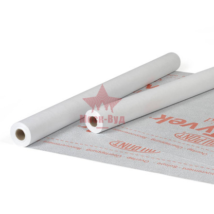 Легкая паропроницаемая мембрана Tyvek Solid - 1,5 х 50 м Тайвек Солид(75м2) пленка диффузионная